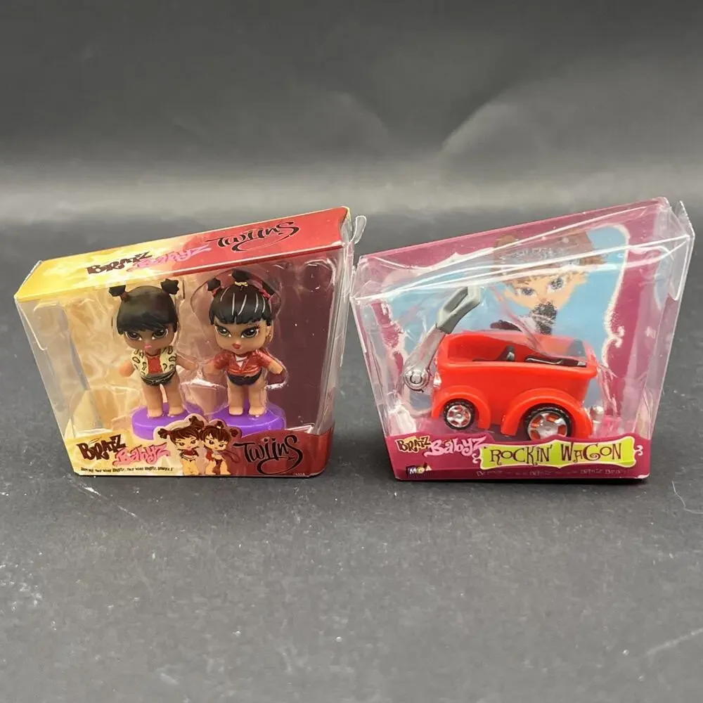 Mini Bratz Mini Dolls Babyz Twins & Rocking Wagon